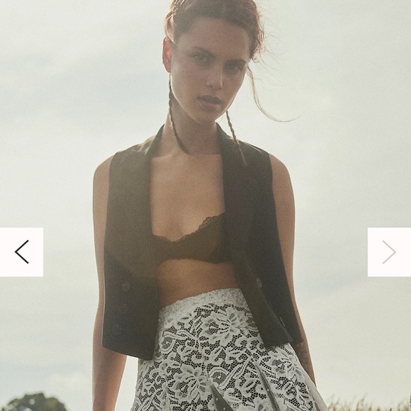 Free People Gabbie Vest Suit set / new with tags - Picture 4 of 5